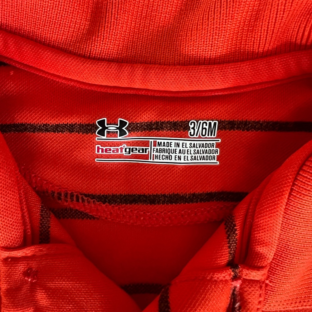 Under Armour Collared Infant Onesie Size: 3/6 months - Picture 3 of 4
